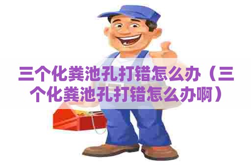 三个化粪池孔打错怎么办（三个化粪池孔打错怎么办啊）