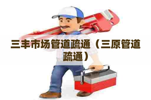 三丰市场管道疏通（三原管道疏通）