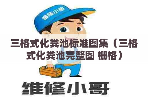 三格式化粪池标准图集(三格式化粪池完整图 栅格) 三格式化粪池标准图集(三格式化粪池完整图 栅格)