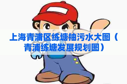 上海青浦区练塘抽污水大图（青浦练塘发展规划图）