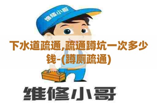 下水道疏通,疏通蹲坑一次多少钱-(蹲厕疏通)
