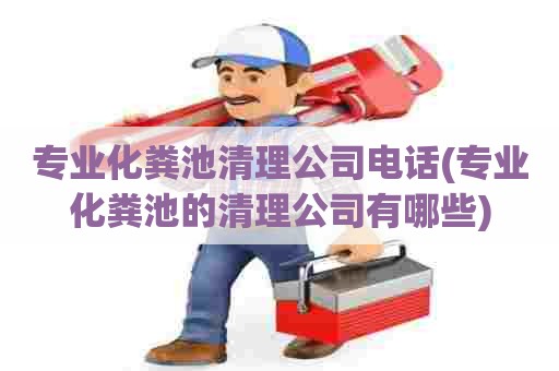 专业化粪池清理公司电话(专业化粪池的清理公司有哪些)