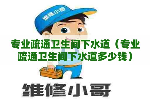 专业疏通卫生间下水道（专业疏通卫生间下水道多少钱）