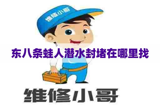 东八条蛙人潜水封堵在哪里找 东八条蛙人潜水封堵在哪里找