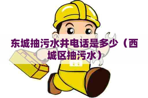 东城抽污水井电话是多少（西城区抽污水）