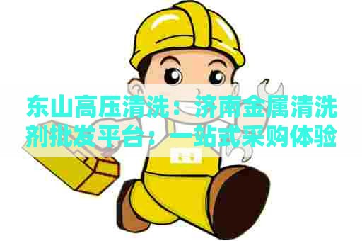 东山高压清洗：济南金属清洗剂批发平台：一站式采购体验