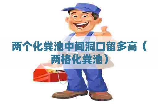 两个化粪池中间洞口留多高（两格化粪池）
