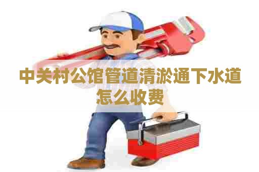 中关村公馆管道清淤通下水道怎么收费 中关村公馆管道清淤通下水道怎么收费