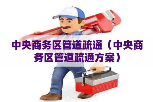 中央商务区管道疏通（中央商务区管道疏通方案）