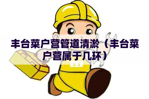 丰台菜户营管道清淤(丰台菜户营属于几环) 丰台菜户营管道清淤(丰台菜户营属于几环)