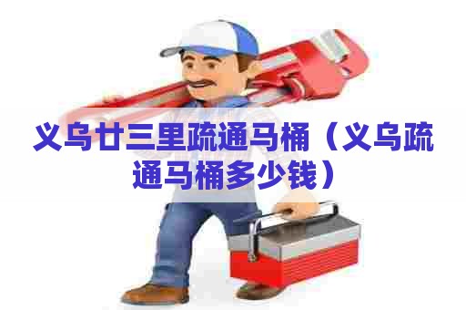 义乌廿三里疏通马桶(义乌疏通马桶多少钱) 义乌廿三里疏通马桶(义乌疏通马桶多少钱)