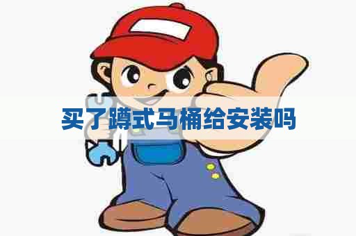 买了蹲式马桶给安装吗 买了蹲式马桶给安装吗