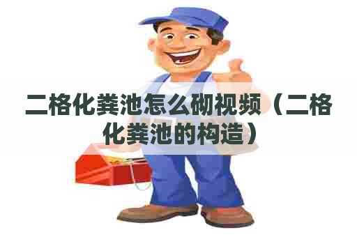二格化粪池怎么砌视频（二格化粪池的构造）