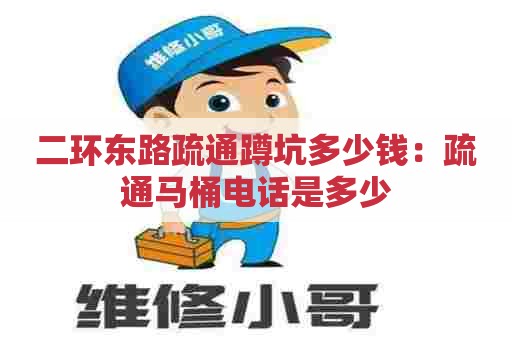 二环东路疏通蹲坑多少钱：疏通马桶电话是多少