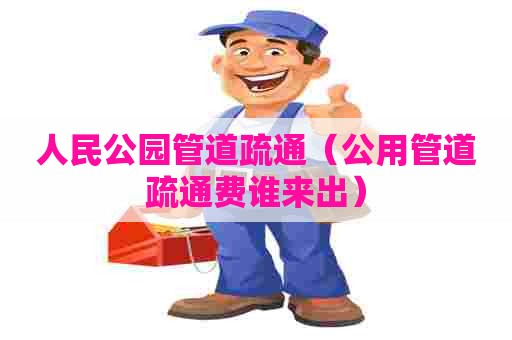 人民公园管道疏通（公用管道疏通费谁来出）