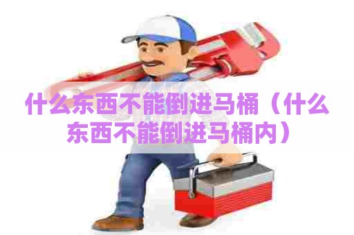 什么东西不能倒进马桶（什么东西不能倒进马桶内）