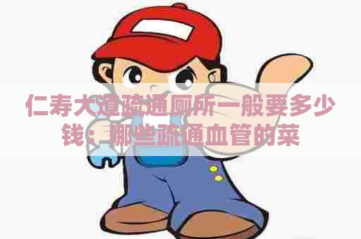 仁寿大道疏通厕所一般要多少钱：哪些疏通血管的菜