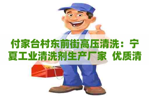 付家台村东前街高压清洗：宁夏工业清洗剂生产厂家  优质清洗剂供应商
