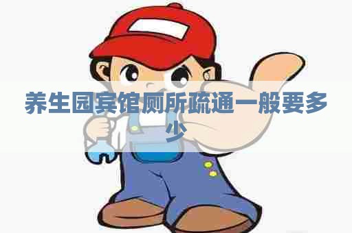 养生园宾馆厕所疏通一般要多少