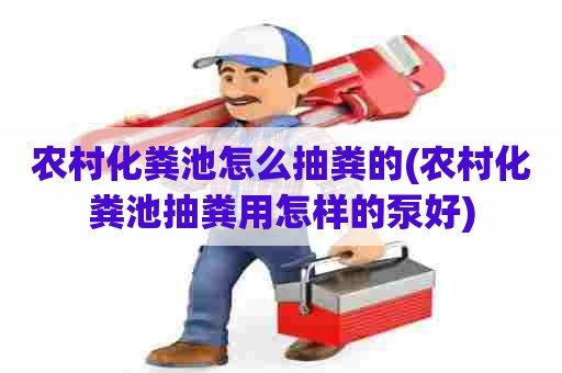 农村化粪池怎么抽粪的(农村化粪池抽粪用怎样的泵好)