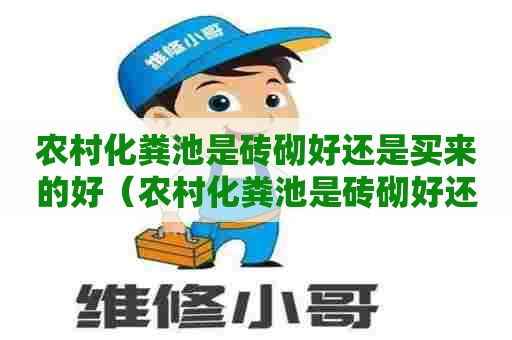 农村化粪池是砖砌好还是买来的好（农村化粪池是砖砌好还是买来的好呢）