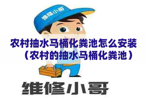 农村抽水马桶化粪池怎么安装（农村的抽水马桶化粪池）