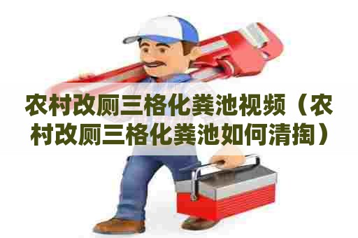 农村改厕三格化粪池视频（农村改厕三格化粪池如何清掏）