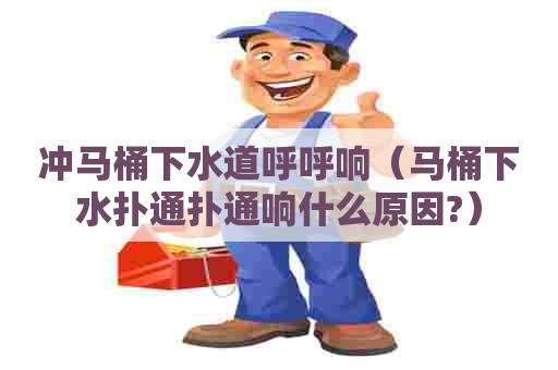 冲马桶下水道呼呼响（马桶下水扑通扑通响什么原因?）