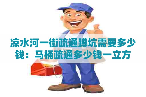 凉水河一街疏通蹲坑需要多少钱：马桶疏通多少钱一立方