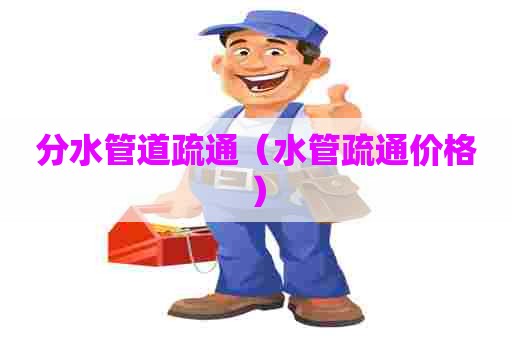 分水管道疏通（水管疏通价格）