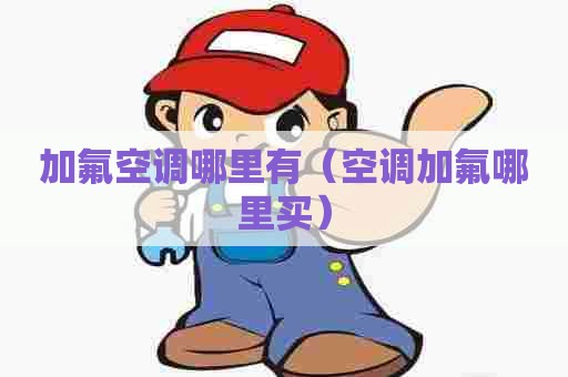 加氟空调哪里有(空调加氟哪里买) 加氟空调哪里有(空调加氟哪里买)
