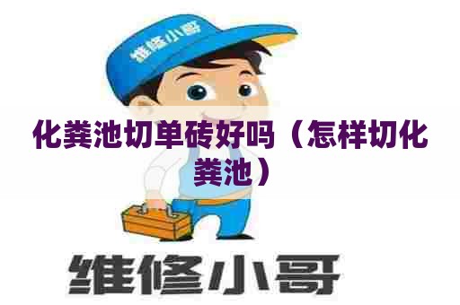 化粪池切单砖好吗（怎样切化粪池）