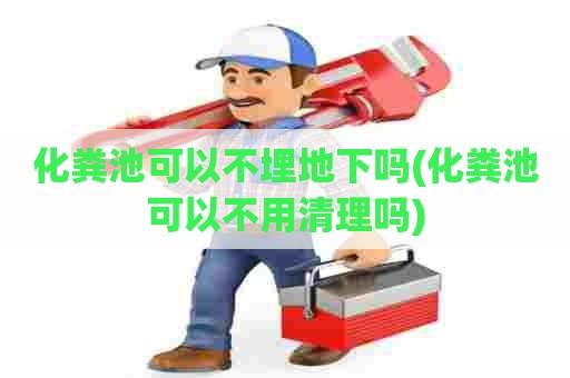 化粪池可以不埋地下吗(化粪池可以不用清理吗)