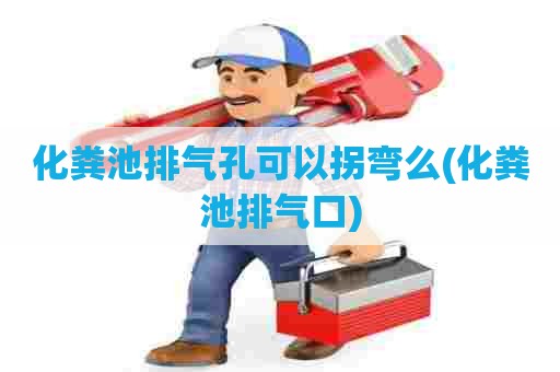 化粪池排气孔可以拐弯么(化粪池排气口)