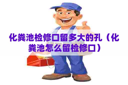 化粪池检修口留多大的孔（化粪池怎么留检修口）