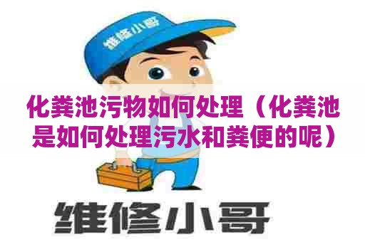 化粪池污物如何处理（化粪池是如何处理污水和粪便的呢）