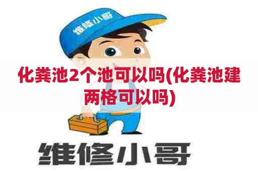 化粪池2个池可以吗(化粪池建两格可以吗) 化粪池2个池可以吗(化粪池建两格可以吗)