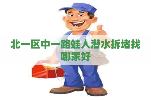 北一区中一路蛙人潜水拆堵找哪家好