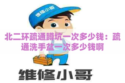 北二环疏通蹲坑一次多少钱：疏通洗手盆一次多少钱啊