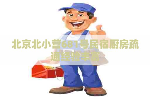 北京北小营681号民宿厨房疏通经验丰富