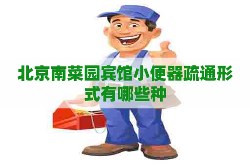 北京南菜园宾馆小便器疏通形式有哪些种