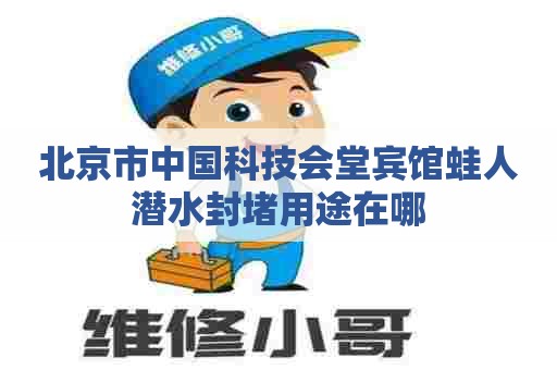 北京市中国科技会堂宾馆蛙人潜水封堵用途在哪