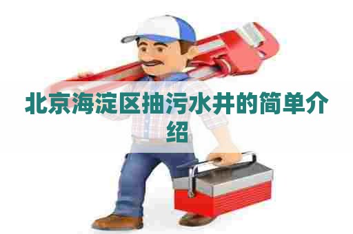 北京海淀区抽污水井的简单介绍