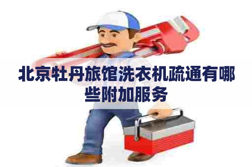 北京牡丹旅馆洗衣机疏通有哪些附加服务