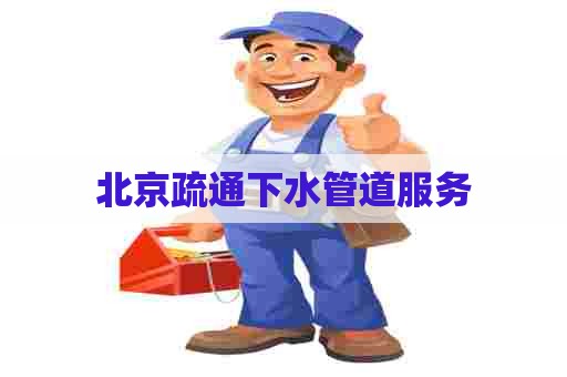 北京疏通下水管道服务
