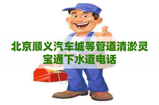 北京顺义汽车城等管道清淤灵宝通下水道电话 北京顺义汽车城等管道清淤灵宝通下水道电话