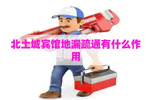 北土城宾馆地漏疏通有什么作用