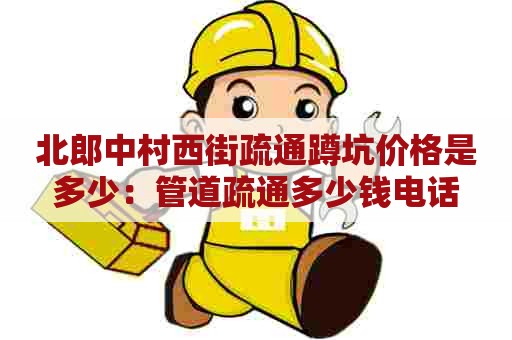 北郎中村西街疏通蹲坑价格是多少:管道疏通多少钱电话 北郎中村西街疏通蹲坑价格是多少:管道疏通多少钱电话
