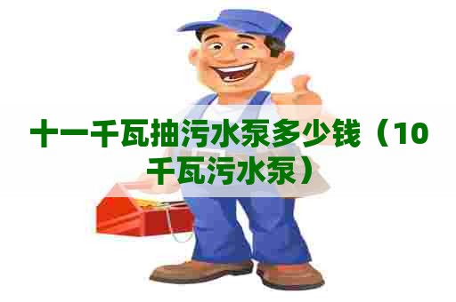 十一千瓦抽污水泵多少钱（10千瓦污水泵）