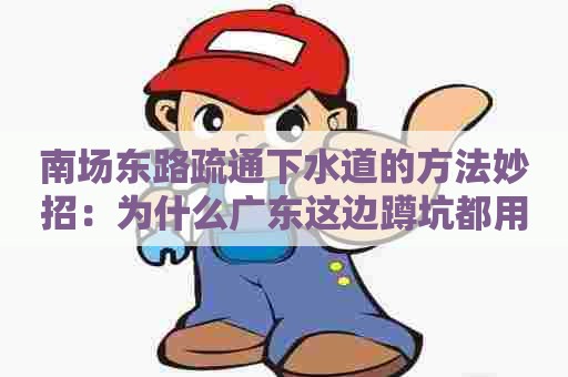 南场东路疏通下水道的方法妙招：为什么广东这边蹲坑都用水冲